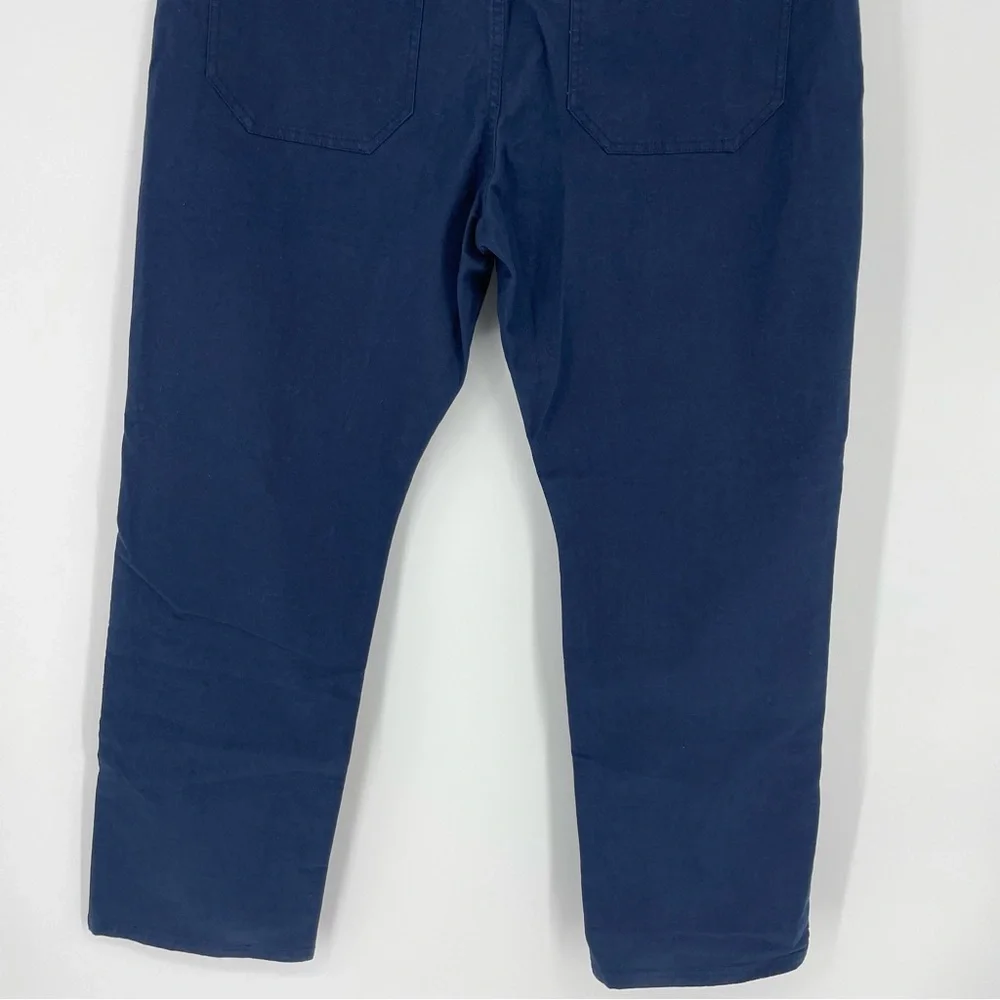KAVU Klondike Double Knee Pants Blue Outdoor Canvas Cotton Work NWT Mens 40x32